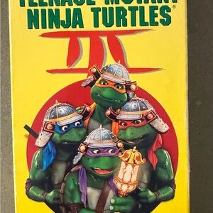 Teenage Mutant Ninja Turtles III VHS